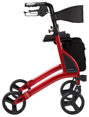 Alpha 438 Rollator in Red